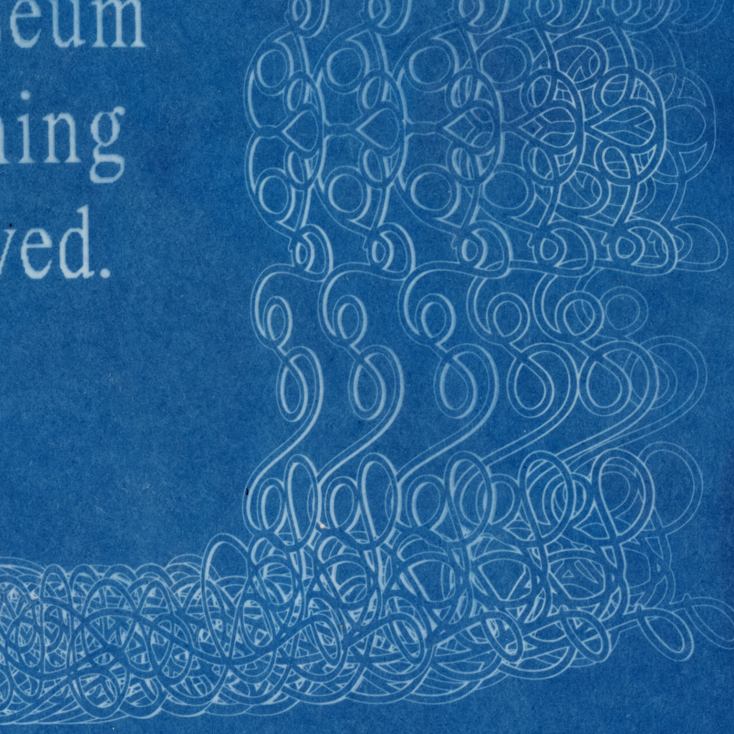 Love Cyanotype A3