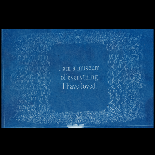 Love Cyanotype A3