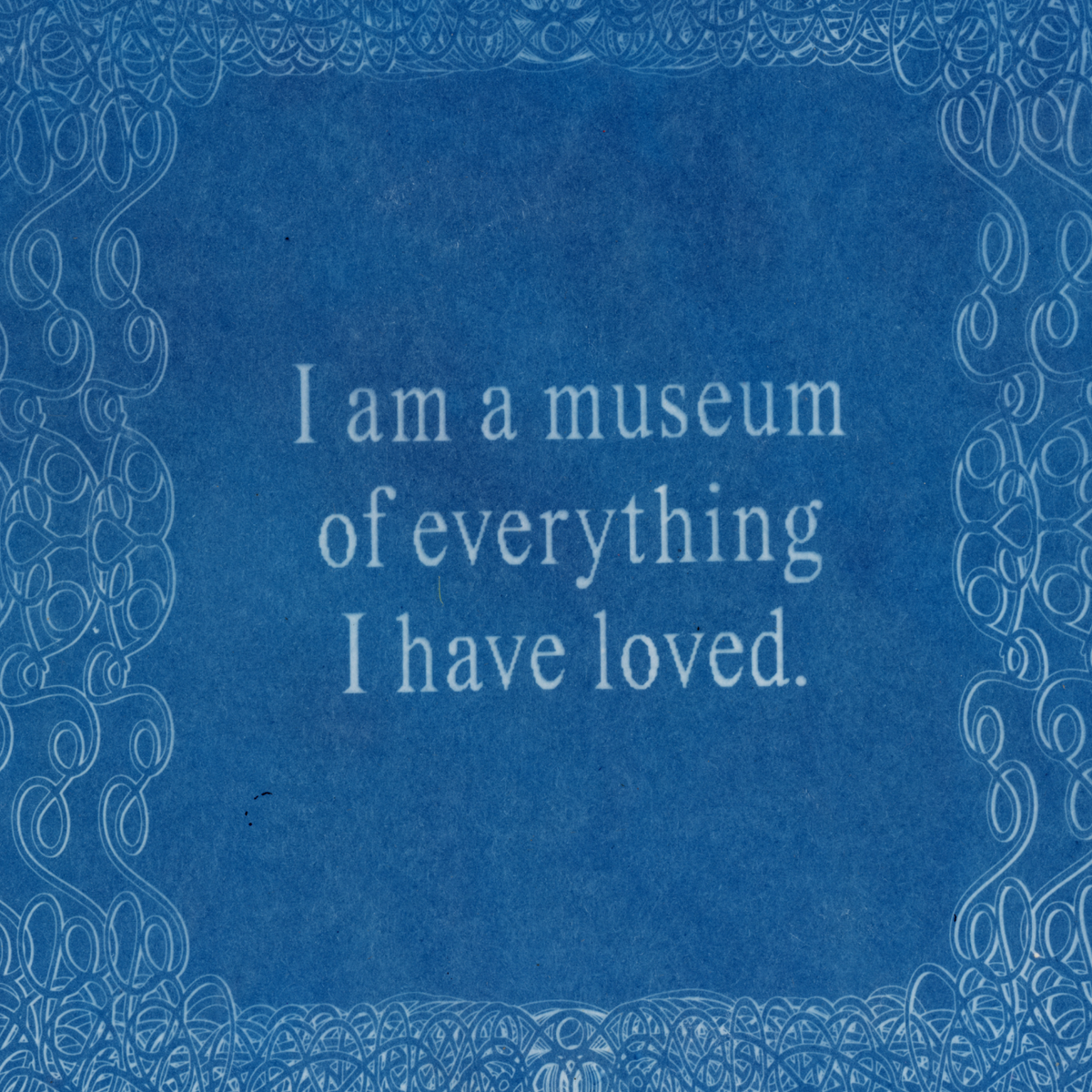 Love Cyanotype A3