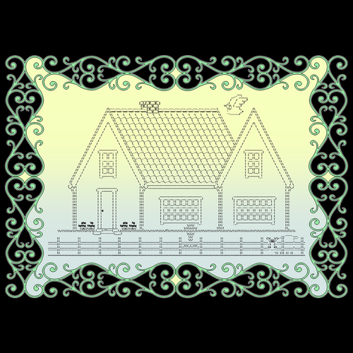 Ascii House A3