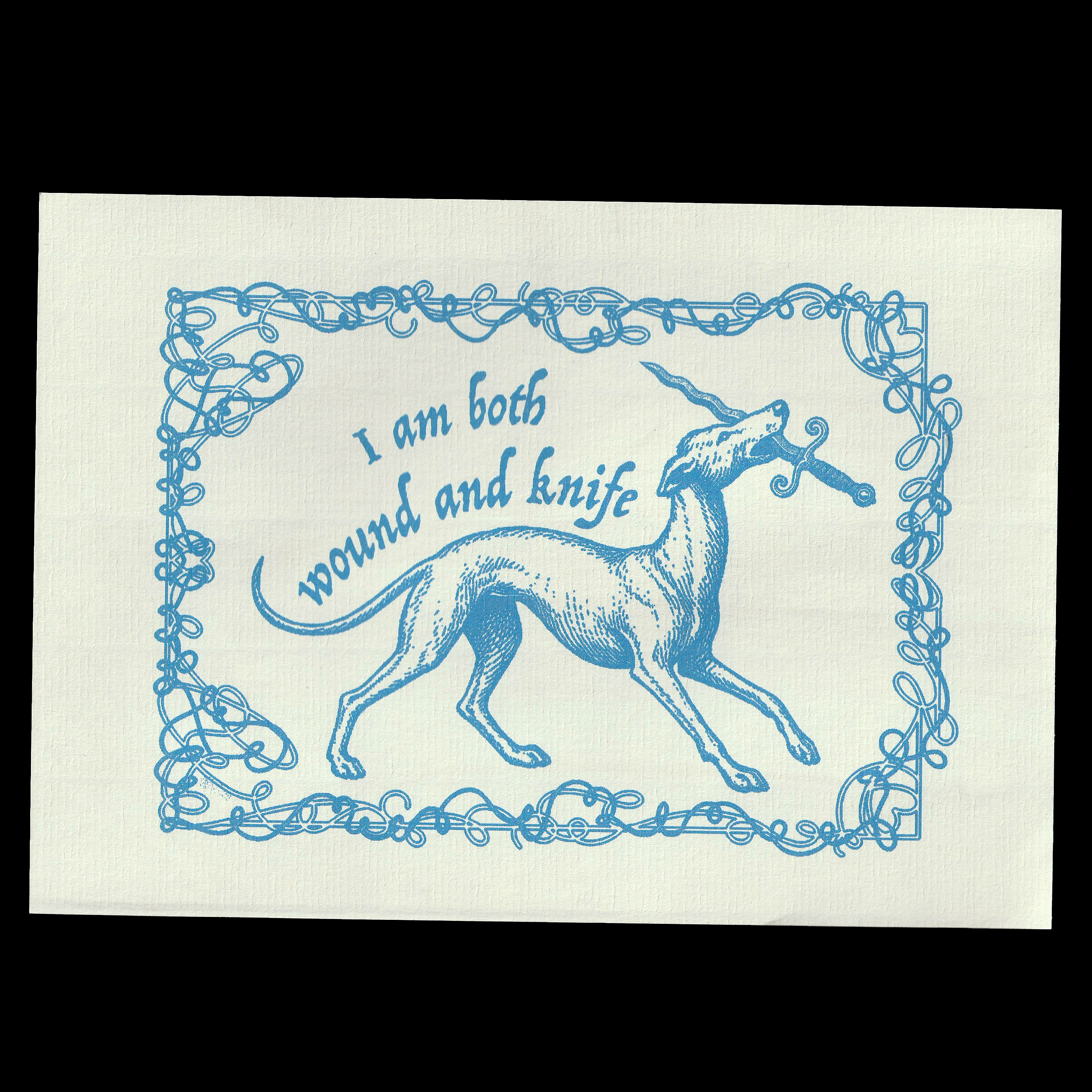 Greyhound A5 Print