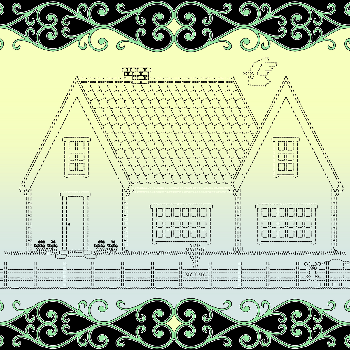 Ascii House A3