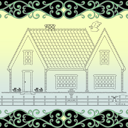 Ascii House A3